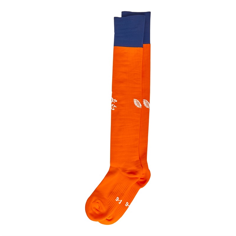 Castore Mens RFC Rangers Third Socks Orange