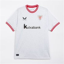 Castore Maillot Replica Troisième du Athletic Club Bilbao Homme Blanc Brillant/Rouge Course