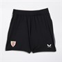 Castore Herren Athletic Club Bilbao Pro Heim Shorts Kaviar/Glänzend Weiß