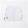 Castore Herren AC Athletic Club Bilbao Pro Ausweich Heim Shorts Brillant Weiß/Renngefährdet Rot