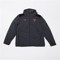 Castore Veste d'Entraîneur AC Athletic Club Bilbao Homme Ébène/Caviar