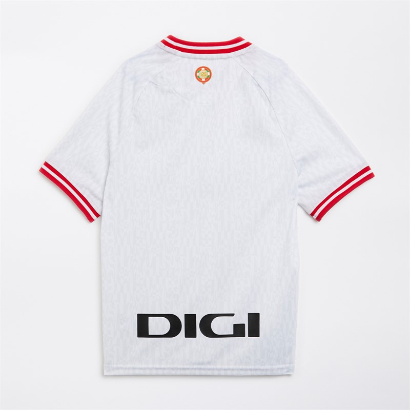 Castore Maillot de foot junior Replica Third du Athletic Club Bilbao Blanc brillant/Rouge course