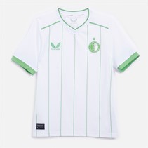 Castore Junior FR Feyenoord Auswärts Trikot Brillant Weiss / Shamrock