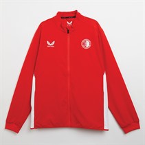 Castore Veste d'Entraînement Domicile Feyenoord Homme Rouge Flamme / Blanc Brillant