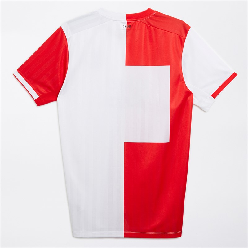 Castore Feyenoord Pro Thuis Shirt Heren Vlamrood/Wit
