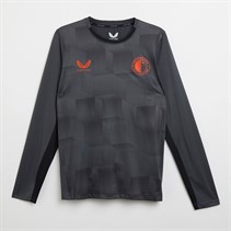Castore Sweat-Shirt d'entraînement à manches longues Femme FR Feyenoord Ebony/Caviar