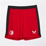 Castore Junior  Spodenki treningowe dla  graczy Feyenoordu kolor Barbados Cherry/Caviar