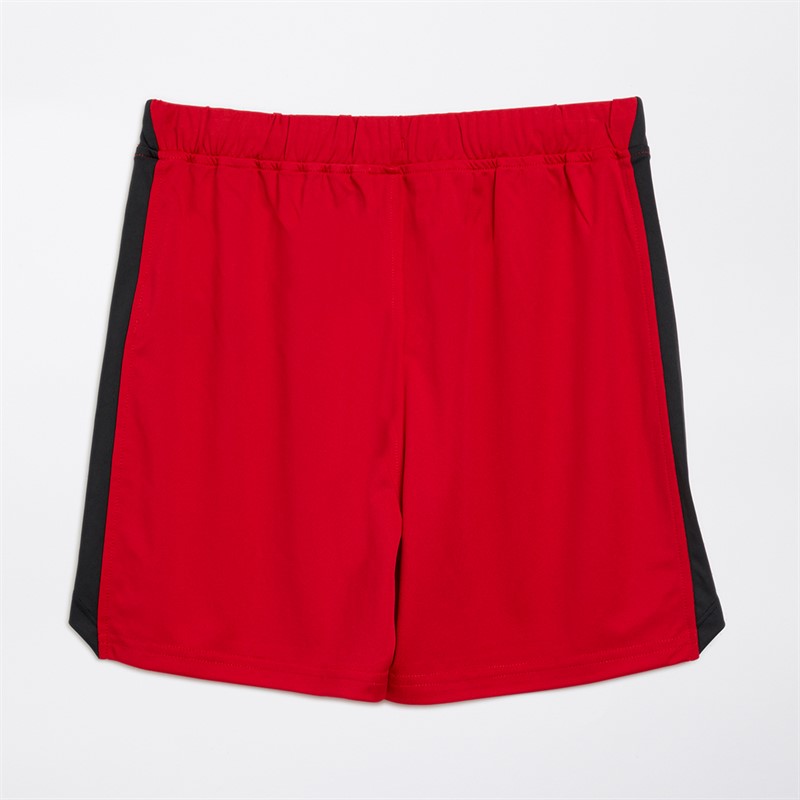 Castore Short de training joueurs juniors du Feyenoord Barbados Cherry/Caviar