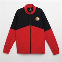 Castore Veste de Survêtement rétro contemporaine Feyenoord FR Homme Rouge Chinois/Caviar