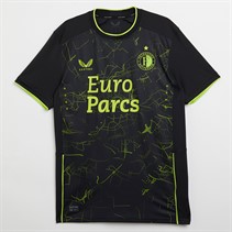 Castore Maillot de foot Feyenoord Pro Quatrième - Homme - Caviar/Lime Acidulé
