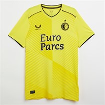 Castore Maillot de gardien de but domicile Pro Feyenoord FR Homme Jaune éclatant/Caviar