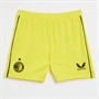 Castore Feyenoord Thuis Keeper Shorts Junior Blauw Geel/Kaviaar