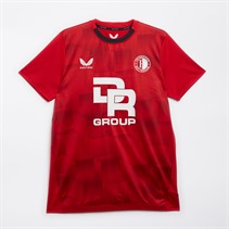 Castore Maillot d'entraînement Feyenoord Homme Barbados Cherry/Caviar