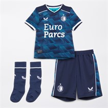 Castore Junior FR Feyenoord Udebanesæt Mini Peacoat/Brilliant White