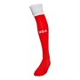 Castore Kinder UD Almeria Heimsocken Feuerrot/Glänzend Weiß