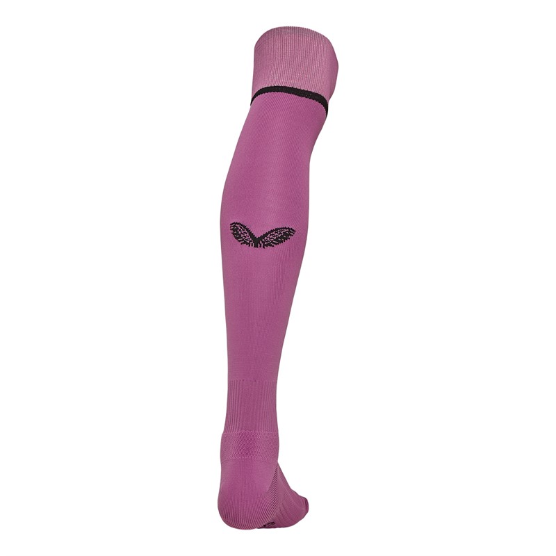 Castore Skarpety bramkarskie home Junior FC Utrecht kolor Radiant Orchid