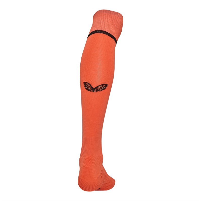Castore Chaussettes de gardien de but extérieur FC Utrecht Corail chaud