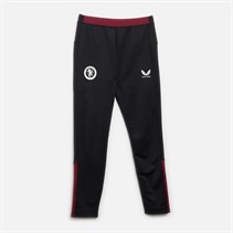 Castore Junior AVFC Aston Villa Players Training Pants Caviar/Rhododendron