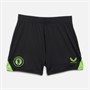 Castore Womens AVFC Aston Villa 23/24 Pro Home Goalkeeper Shorts Caviar/Jasmine Green
