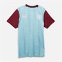 Castore Mens AVFC Aston Villa Players Pre-Season Training Jersey Sky Blue/Rhododenron