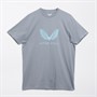 Castore Mens AVFC Aston Villa Coaches Travel Logo T-Shirt Tradewinds