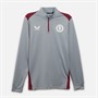 Castore Mens AVFC Aston Villa Coaches Pre-Season 1/4 Zip Top Tradewinds/Rhododendron