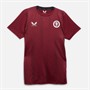 Castore Mens AVFC Aston Villa Players Training Jersey Rhododendon/Caviar