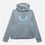 Castore Womens AVFC Aston Villa Coaches Travel Logo Hoodie Tradewinds