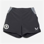 Castore Womens AVFC Aston Villa Coaches Travel Shorts Ebony/Tradewinds