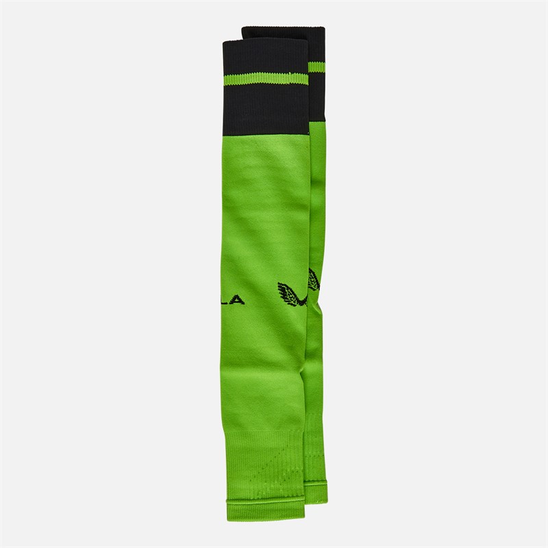 Castore AVFC Aston Villa 23/24 Goalkeeper Away Footless Socks Jasmine Green/Caviar