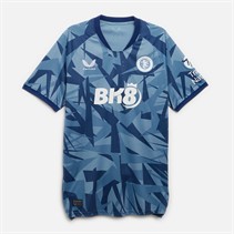 Castore Mens AVFC Aston Villa 23/24 Third Jersey Blue Shadow/Blue Depths