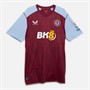 Castore Mens AVFC Aston Villa 23/24 Pro Home Jersey Rhododendron/Serenity