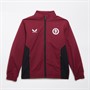 Castore Junior AVFC Aston Villa Players Lightweight Training Jacket Rhododendon/Caviar