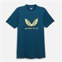 Castore Mens AVFC Aston Villa Players Travel Logo T-Shirt Deep Dive