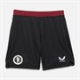 Castore Mens AVFC Aston Villa Staff Training Shorts Caviar/Rhododendron/Caviar