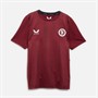 Castore Junior AVFC Aston Villa Players Training Jersey Rhododendon/Caviar