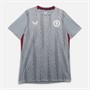 Castore Mens AVFC Aston Villa Staff Training Jersey Tradewinds/Rhododendron