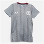 Castore Womens AVFC Aston Villa Staff Training Jersey Tradewinds/Rhododendron