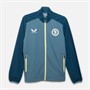Castore Womens AVFC Aston Villa Players Travel Track Jacket Bluestone/Deep Dive