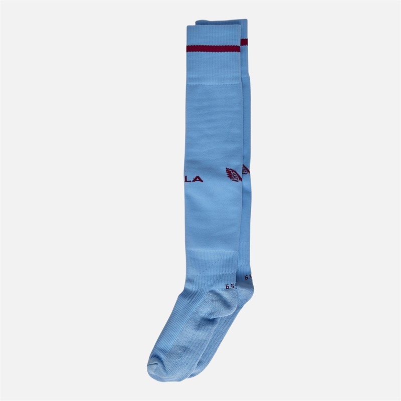 Castore AVFC Aston Villa 23/24 Third Goalkeeper Socks Beetroot Purple/Caviar