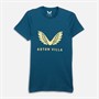 Castore Womens AVFC Aston Villa Players Travel Logo T-Shirt Deep Dive