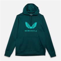 Castore Mens NUFC Newcastle United Players Travel Logo Hoodie Ponderosa Pine