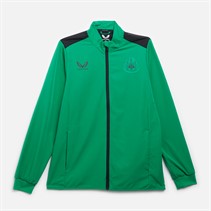 Castore Mens NUFC Newcastle United Away Matchday Anthem Jacket Caviar/Brilliant White