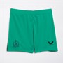 Castore Junior NUFC Newcastle United Away 23/24 Change Shorts Golf Green/Caviar
