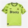 Castore Junior NUFC Newcastle United Pro Home 23/24 Goalkeeper Jersey Acid Lime/Caviar