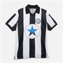 Score Draw Mens NUFC Newcastle United 1982 Retro Jersey Black/White