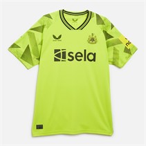 Castore Mens NUFC Newcastle United Home 23/24 Goalkeeper Jersey Acid Lime/Caviar