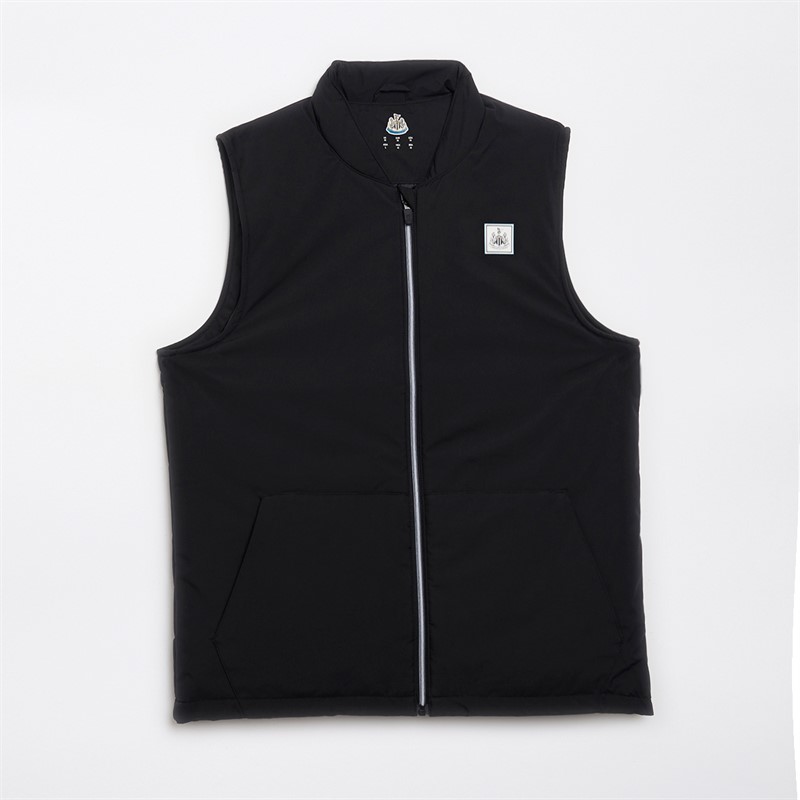 Castore Mens NUFC Newcastle United Gilet Caviar