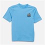 Castore Junior NUFC Newcastle United Core Cotton T-Shirt Azure Blue