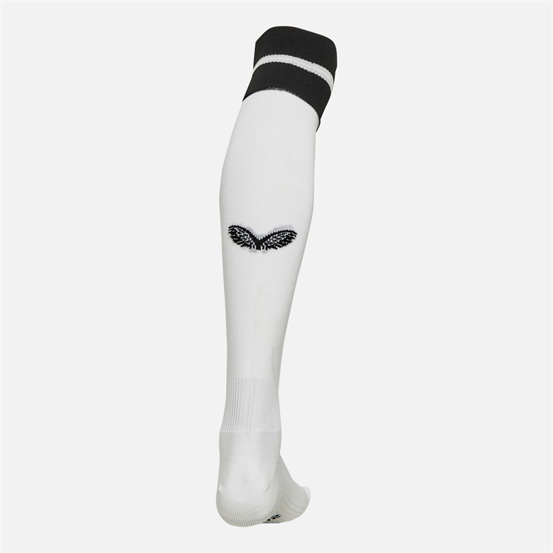 Castore NUFC Newcastle United Home 23/24 Alternate Socks Caviar/Brilliant White